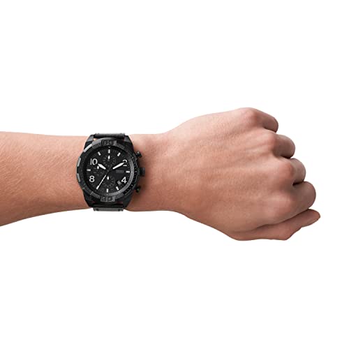 Fossil Men's Bronson Stainless Steel Chronograph Watch - Image 4