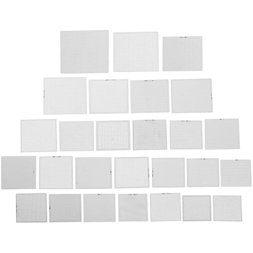 VANZACK Kit de Reballing 27 Piezas Plantillas de Soldadura de Malla para Reparación de Chips en Computadoras Portátiles Escritorio Estación de Retrabajo Compatible para Soldadura