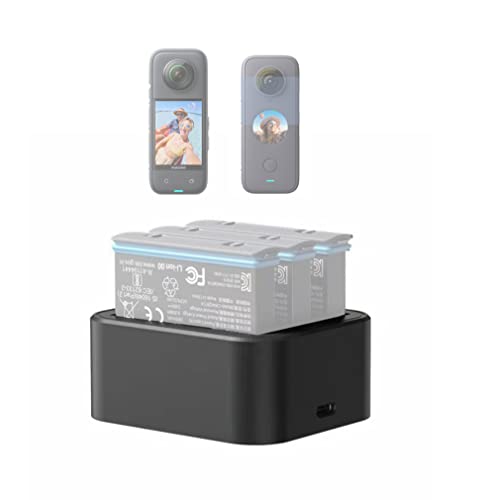 Fast Battery Power Charger for Insta360 X3 and X2 max 3 Ways