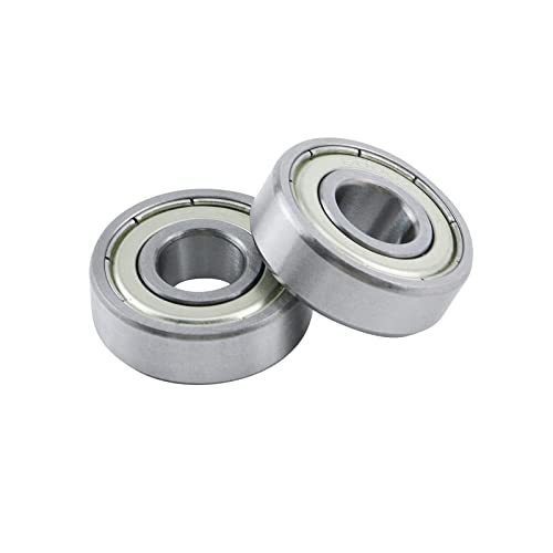 Image of Antrader 10Pcs 6000Z Deep Groove Ball Bearings, 10 x 26 x 8mm | Metal Shielded Precision Bearings for Motors, Skateboards & Wheels