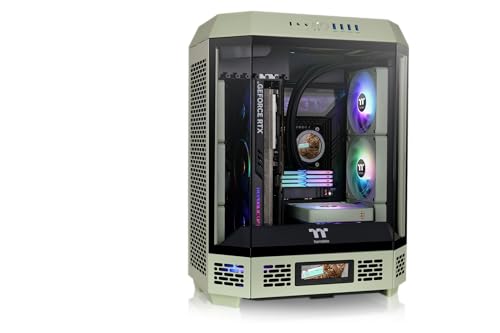 Thermaltake The Tower 600 Mid Tower Chassis | Hidden Connector | Matcha Green