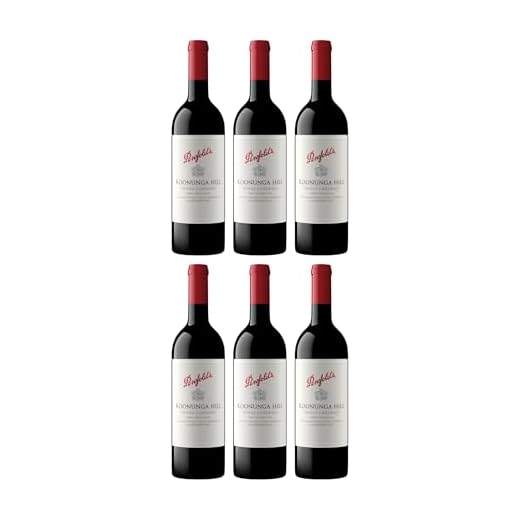 Penfolds Koonunga Hill Shiraz Cabernet trocken Rotwein Rot Australien inkl. FeinWert E-Book (6 x 0.75 l)