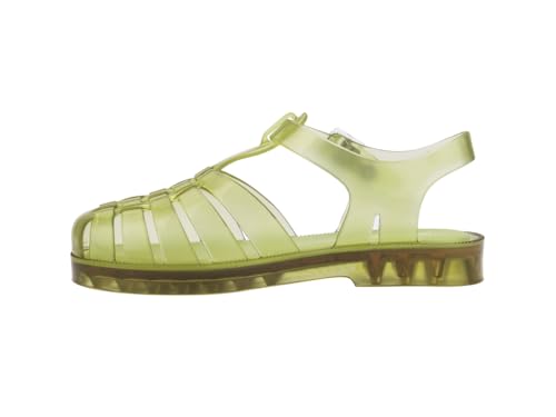 Image of mini melissa Possession Jelly Fisherman Sandal for Toddler and Kids | Iconic Fisherman Jelly Sandal for Toddlers & Girls, Adjustable Buckle, Waterproof, Bubblegum Scent, Play & Dress Shoes