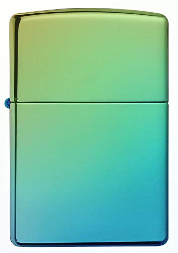 Image of Zippo High Polish Teal Pocket Lighter