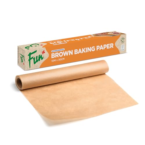 FUN BY AL BAYADER فن Indispensable Silicone Coated Baking Paper 10m X 30cm Brown