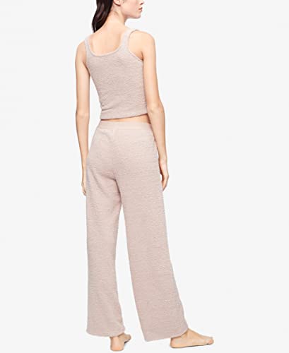 Calvin Klein Women's Ck One Plush Lounge Sleep Pant, Cedar, Large #TOP1