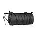 predolo Bike Handlebar Bag with Shoulder Strap Waterproof Nylon Bicycle Front Bag Storage Bag Roll Front Bag Suitable for Daily Cycling Family Outings Weekend, Black