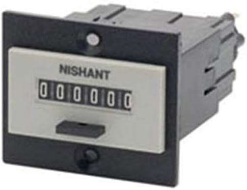 Nishant 230 V Plastic Electro Magnetic Impulse Counter