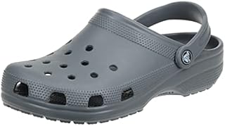 Crocs Unisex Classic Clog, Slate Grey, 7 Women/5 Men