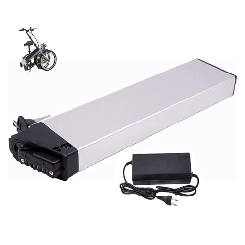 Batería de bicicleta eléctrica plegable de 48 V, batería de kit de conversión de bicicleta eléctrica incorporada de 48 V 10 Ah 12 Ah 14 Ah, for motor de 1000 W 750 W 500 W 350 W 250 W con cargador(48V