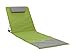 Produktbild Meerweh Strandmatte XXL mit Lehne Strandliege Isomatte Picknickdecke ca. 200x60cm Sonnenliege, grün/grau, 200 x 60 x 68 cm