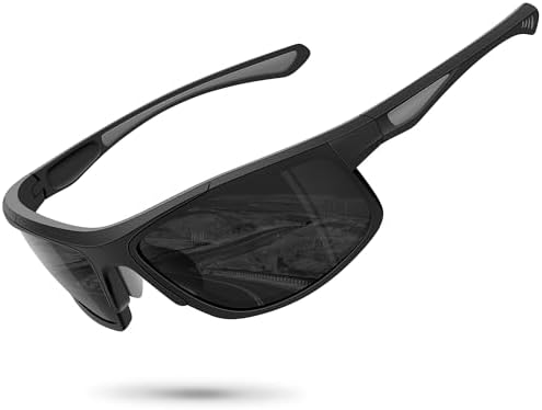 Óculos de sol esportivos para homens e mulheres com proteção UV p...