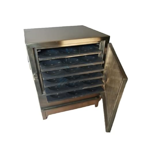 Samnantools Commercial Idli Steamer for restaurant | 6 Tray|72 idli | Made of Stainless Steel Polish Matt Finished Body | Gas Operated