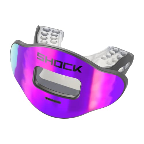 Shock Doctor Max Airflow Lip Guard, Full Mouth Protection Compatible with Braces, Lip Guard, Instant...