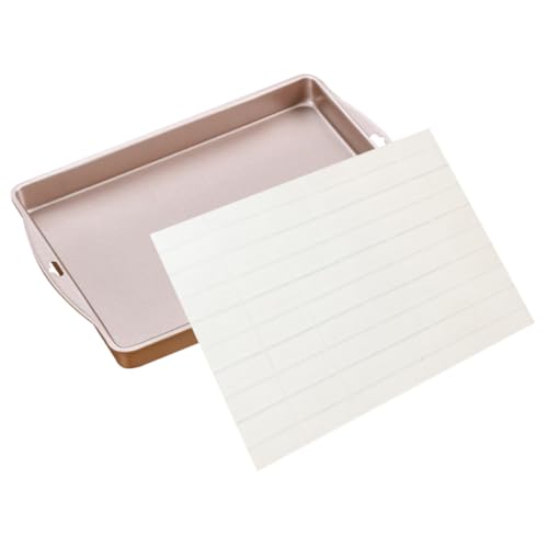 BESPORTBLE Nonstick Nougat Candy Making Mold with Grating Board Rectangular Baking Tray for DIY Candy Cake and Cookie Baking Suitable for Home and Bakery Use