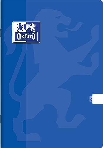 Oxford Notizbuch A4, 60 Blätter, blanko, 5 Stück-Packung Farbenmix