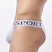 JHOKCI Men's Silk Elastic Briefs Comfortable Breathable Panties Fashion Sexy Underwears White