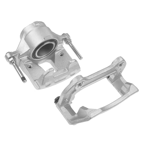Image of Detroit Axle - Front Left Brake Caliper for Hyundai Kona Sonata Kia Optima Niro EV [Casting # 60.6 C1LH DT6 HM4], Driver Side Disc Brake Caliper Assembly Replacement