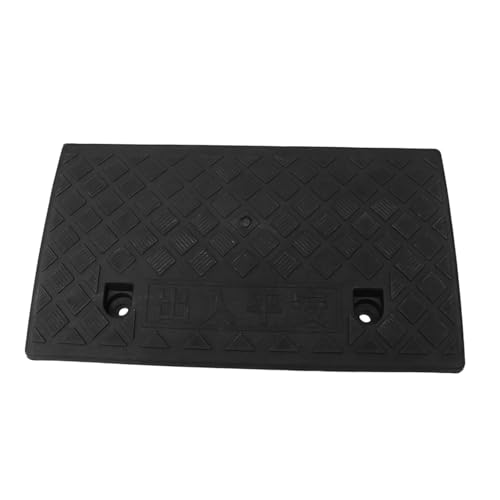 Rampa plástica para carga con base triangular 50x27x9 cm negra miniatura 1