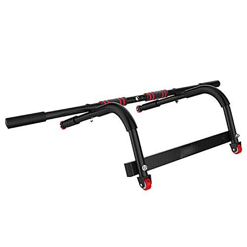 Preisvergleich Produktbild Klimmzugstange Klimmzugstange Türrahmen Haushalt Reck Türstange Indoor Free Punch Multifunktionale Fitness Sportgeräte-black