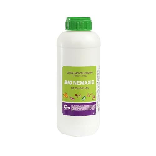 BIONEMAXID Fertilizante líquido orgánico, bioestimulante, ácidos húmicos, enriquece el suelo, ayuda en la alimentación de las plantas y aumenta drásticamente el rendimiento (100 ml) (1L)