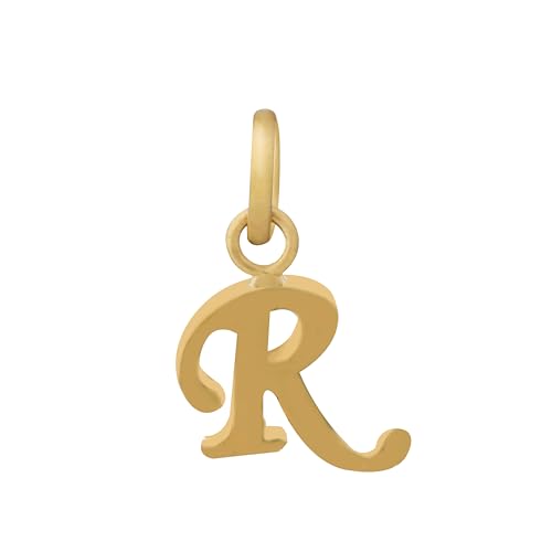 Image of Bangalore Refinery 22kt (916) Purity Gold Alphabet Pendants