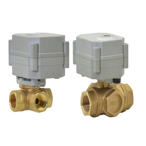 Vanne motorisée 3 voies DN25 1 pouce contrôle eau 24V - 4