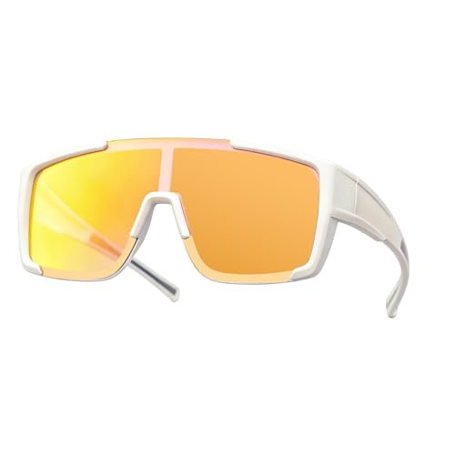 Wgoihd Gafas de sol polarizadas para hombre | Antideslumbrantes Ligeras Deportivas Gafas | Equipo UV para Exteriores y Entrenamiento | Para conducir, golf, running, playa, hombre y mujer