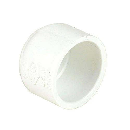 DURA 8 in. Schedule 40 PVC Slip Cap 447-080 - New