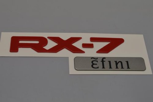 Amazon | マツダ RX7 （FD3S） 赤色文字と アンフィニ