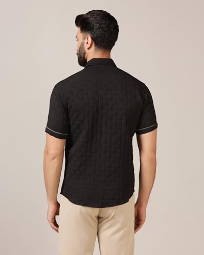 Image of TOPLOT Men's Regular Fit Casual Shirt