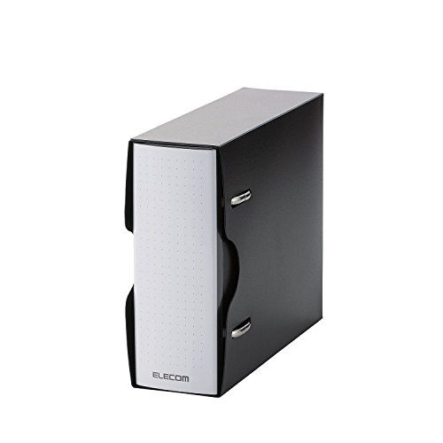 ELECOM Non-Woven Fabric Media File and Clear Case, CD, DVD, Blu-ray, 36Disks / Black/CCD-BC02BK