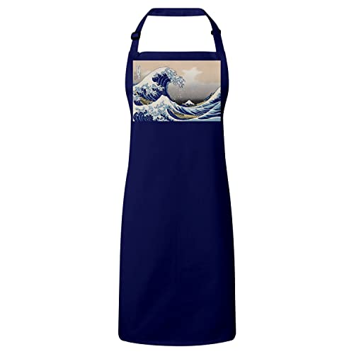 Tablier cuisine Hokusai pour repas japonais et recettes au quotidien