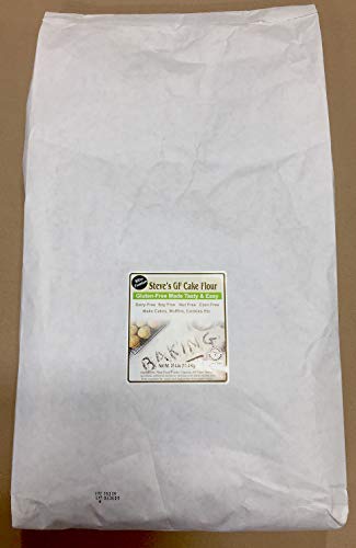 Authentic Foods Steve's Gluten-Free Cake Flour 25 LB - Dairy, Nut, Soy, Corn-Free, Non-GMO, Kosher - Perfect for Professional Bakers and Culinary Enthusiasts image 2