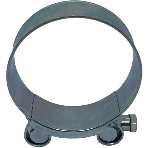 Abrazadera de escape Lumonic de 74-79mm para vehículos de construcción, pack de 10 3
