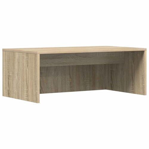 Table murale chêne Sonoma 80x45cm en bois pour petit bureau - 3