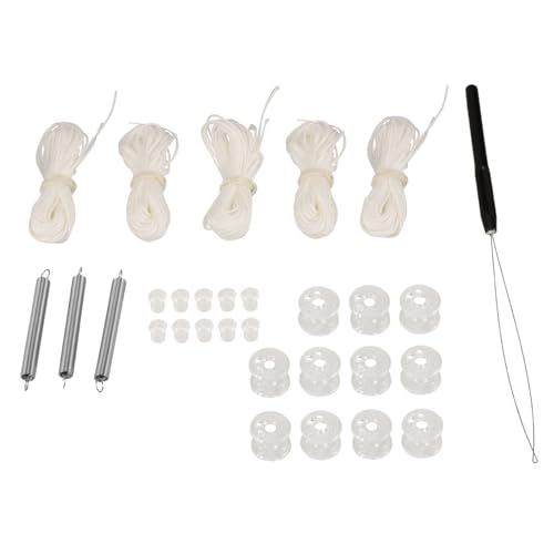MAGICLULU Kit de Reparación para Cortinas Plisadas RV Cuerda para de Ventana de Autocaravana Compatible con Cortinas de Día y Noche Kit de Recambio para Toldos y Reparación de Sombras para