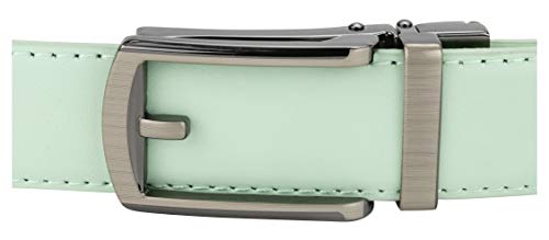 Women's Leather Ratchet Belt, Trim to Fit 18