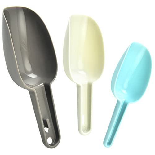 MUCKLILY 1Juego Palas de Hielo Multifuncionales de Inoxidable para Alimentos Secos y Hielo para Café Cereal