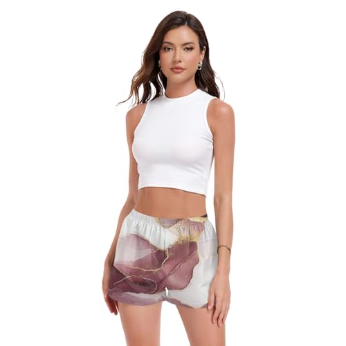 Short de pyjama femme style paresseux ample et confortable