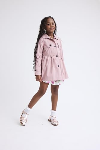 Image of The Children's Place girls Floral Smocked Babydoll Dress