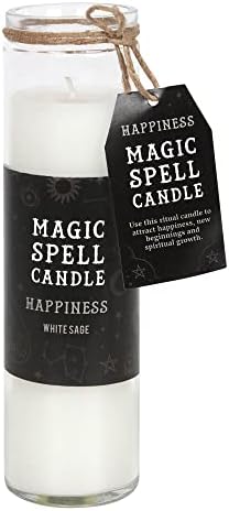 Something Different Magic Spell Happiness Candle (One Size) (White) image 2