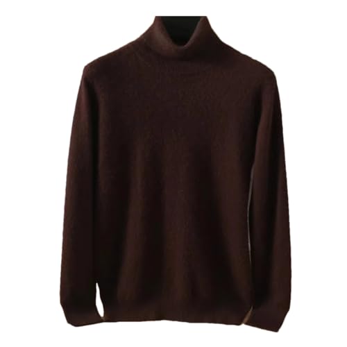 Men's Fall Winter Warm Turtleneck Sweater Knitted Pullovers Long Sleeve Soft Comfortable Casual Jumpers
