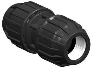 1 Polypropylene Clamp Connector Fittings Coupler 20 mm to 20 mm Pipe Connector T Piece For Pe Pipe DVGW Drinking Water PN16