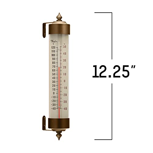 Taylor Heritage Spirit-Filled Metal Thermometer, 12.25-Inch #TOP2