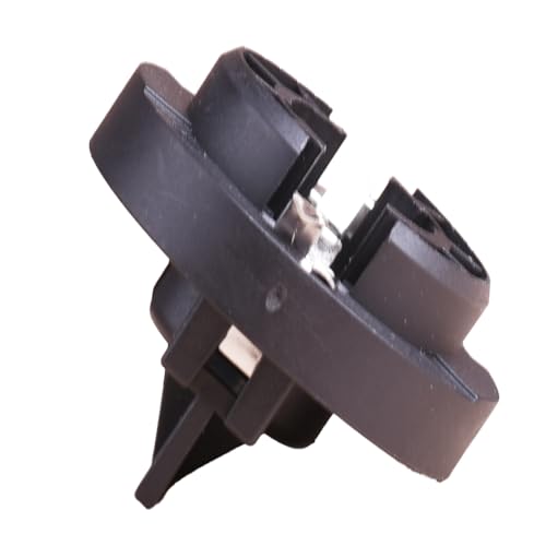 LithTor Rücklicht Lampenfassung 63212756177 für MINI R56 R57 R58 R59 R61 - Lampenträger, Bremslicht Sockel, Blinker Fassung schwarz | Hochwertiger Ersatz (2 Stück)