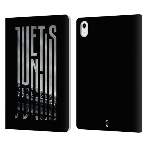 Étui portefeuille iPad Air 11 Juventus FC en cuir avec logo graphique officiel du club