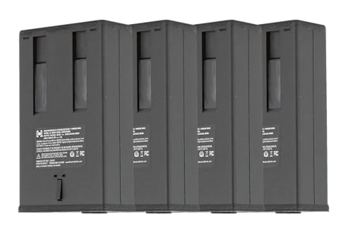 Moultrie Power Mag Rechargeable Lithium Ion Battery Pack - 4 Pack - Battery Pack for Edge Series Cameras - 3100mAh - Never Buy AA Batteries Again - Moultrie