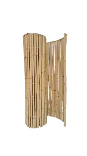 poppe-portal Bambuszaun Rollzaun Bambusmatte Gartenzaun Heckenzaun...