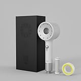 NERO Premium Filtered Shower Head with Vitamin C & Aromatherapy β High Pressure 2-Mode Spa Showerhead with ACF Water Filter for Hard Water, Healthy Skin & Nourished Hair (White)